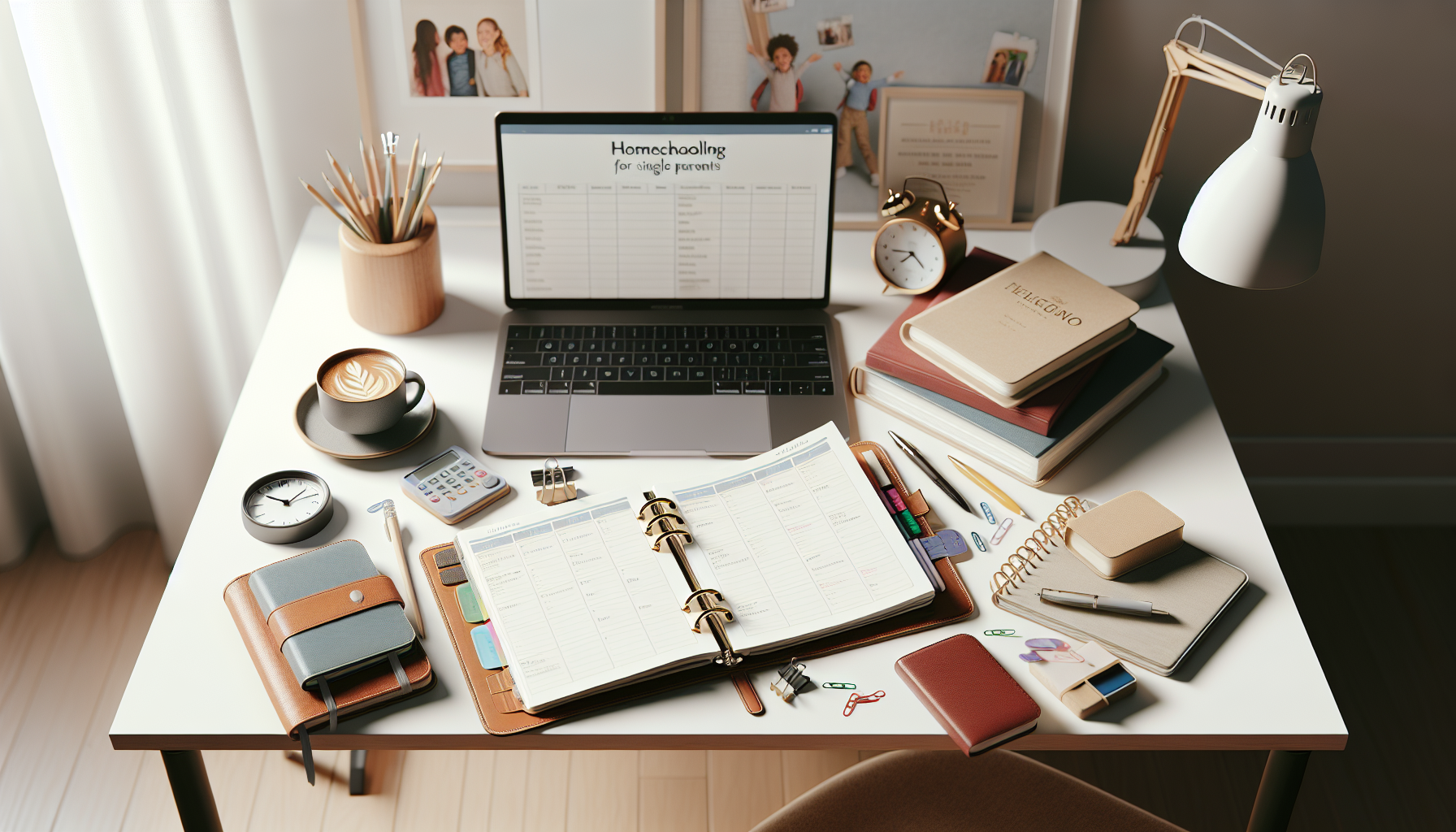 Homeschooling planners for single parents hero image